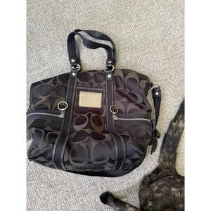 Coach vintage logo purse sateen shoulder/crossbody 
Y2K